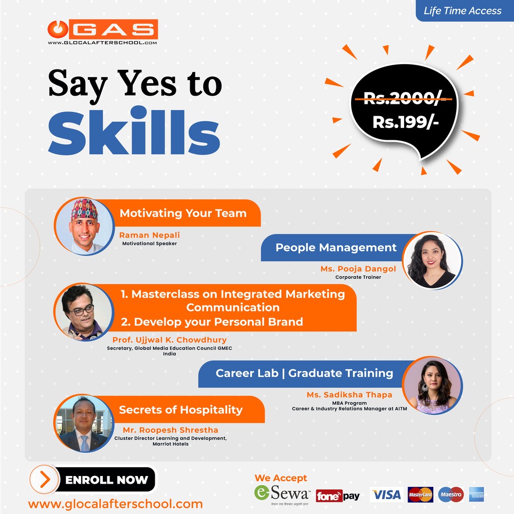 Say Yes to Skills!!!